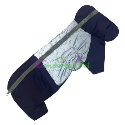 Dogs Bomba Taksa Reflective Violet Winter Jumpsuit 39 cm