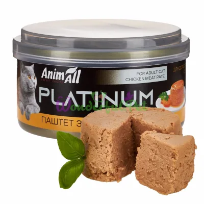 Влажный корм AnimAll Cat Platinum Chicken Meat Pate 70 г
