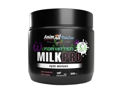 Сухое молоко Animall Vetline Kitten Milk PRO 300 г