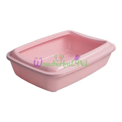 Туалет Animall Cat Litter Pink с лопаткой 50х37х13.5 см