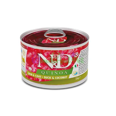 Консерва Farmina Dog ND Quinoa GF Adult Mini Duck Coconut 140 г