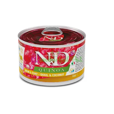 Консерва Farmina Dog ND Quinoa GF Adult Mini Quail Coconut 140 г