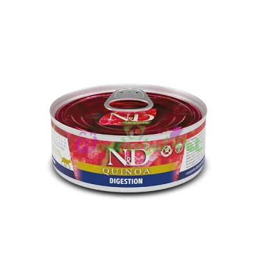 Консерва Farmina Cat ND Quinoa Digestion GF Adult Lamb 80 г