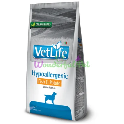 Сухой корм Farmina Dog Vet Life Hypoallergenic Fish Potato 12 кг