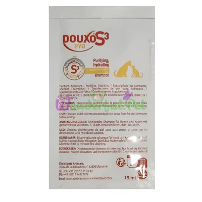 Шампунь Ceva Douxo S3 Pyo саше 15 мл
