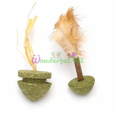 Іграшка Nobleza Cat toy Matatabi mixed конус пір'я 3.6x4.2 см