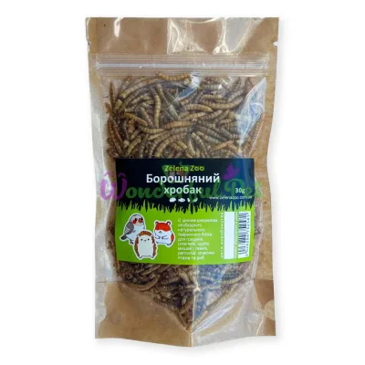 Лакомство Zelena Zoo Мучной хрущак 30 г