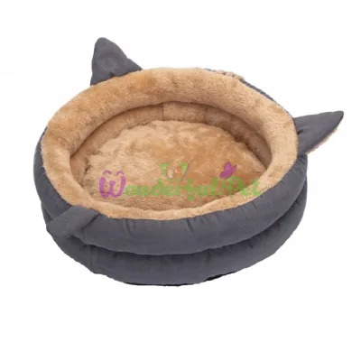 Nobleza Pet Bed Ears Grey 47 cm