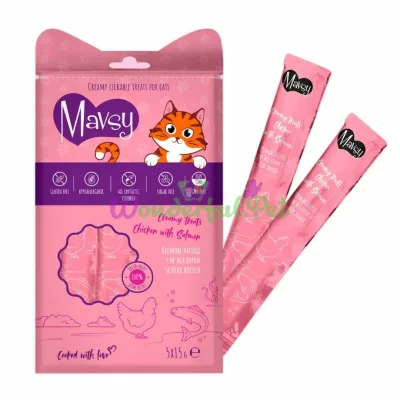 MAVSY Cat Chicken Salmon treat No.5