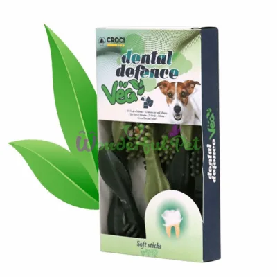 Лакомство Croci DENTAL-VEG Tooth Brush S Green Tea Mint 100 г