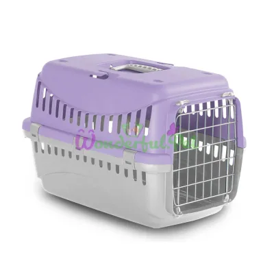MP Bergamo GIPSY 2 Large Lilla Metal Pet Carrier 58x38x38 cm