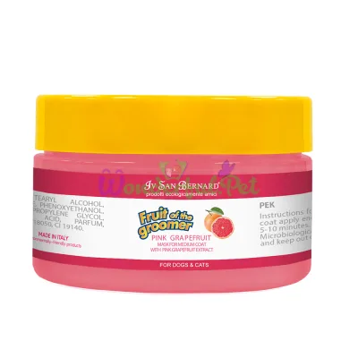 Маска Iv San Bernard Pink Grapefruit для средней шерсти, с грейпфрутом и витамином В6, 100 мл