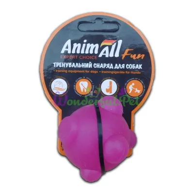 Игрушка для собак AnimAll Fun шар молекула фиолетовый 5 см