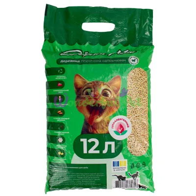 Dobryi Kit Wood Cat Litter 3 kg