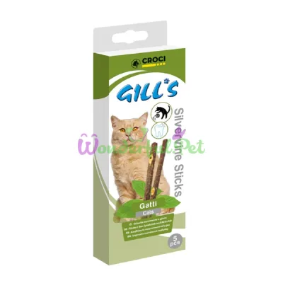 Палочки CROCI Gills Cats Silvervine Sticks x5 10 г