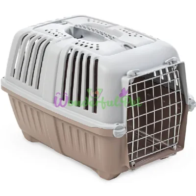 PRATIKO 1 Metal Carrier CIPRIA - MARSALA (light brown) 48x31.5x33 h, up to 10 kg
