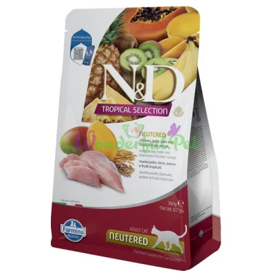 Farmina Cat ND Tropical Selection NEUTERED Chicken 300 g