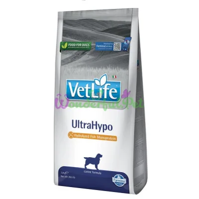 Сухой корм Farmina Dog Vet Life UltraHypo Fish 12 кг