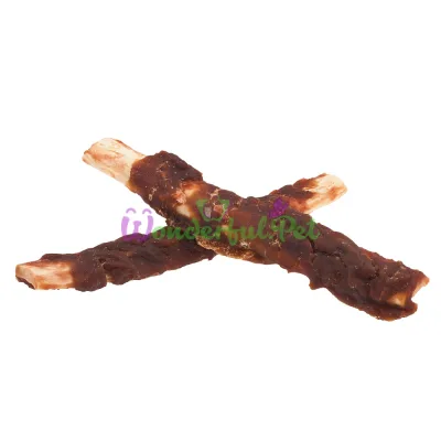 Жевательные ребрышки Flamingo Dog Treats Rawhide Duck 110 г