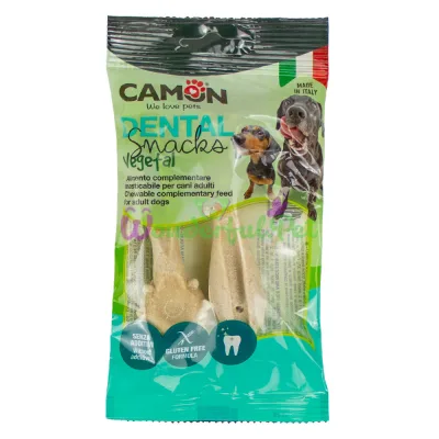 Snacks CAMON Dog Dental Snack Vegetal Teeth Brush Rice 74 g