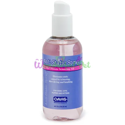 Спрей для собак котов Davis Anti-Static Spray ДЭВИС АНТИСТАТИК 237 мл