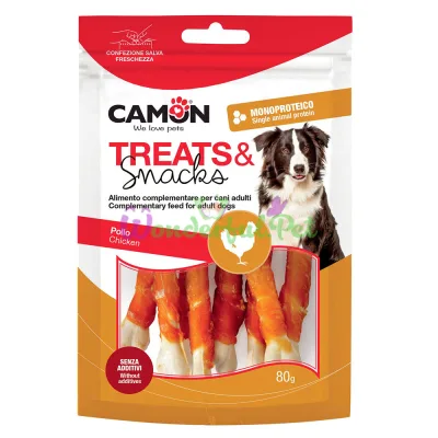 Угощение CAMON Dog Treats Snacks Chicken bones 80 г