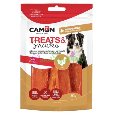 Угощение CAMON Dog Treats Snacks Dried Chicken meat in crispy breading 250 г