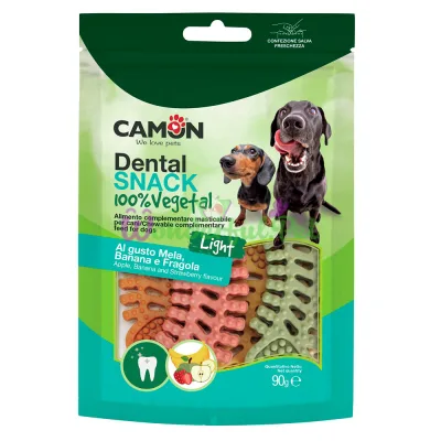 Снеки CAMON Dog Dental Snack Vegetal Fishbone mix Sweet Potato Fruits 90 г