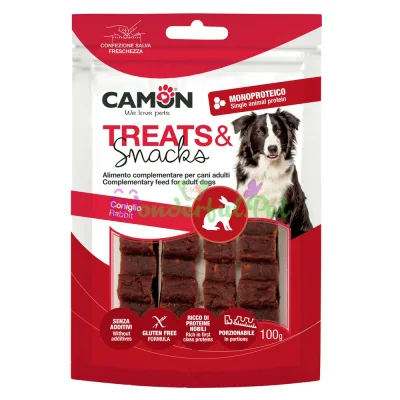 Угощение CAMON Dog Treats Snacks GF Bar in portions Rabbit 100 г