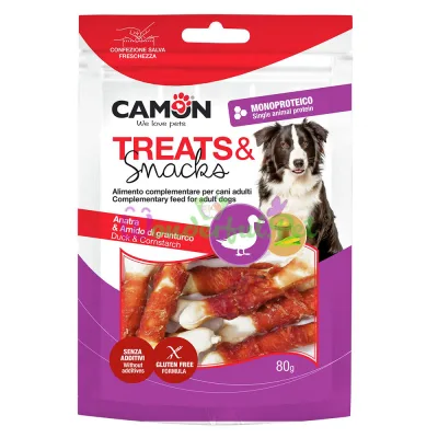 Снеки CAMON Dog Treats Snacks Duck bones 80 г
