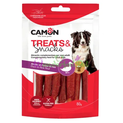 Снеки CAMON Dog Treats Snacks Duck Rice sticks 80 г