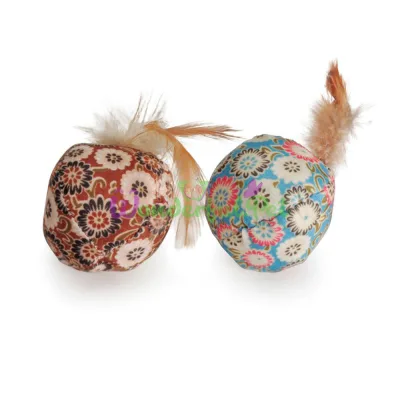 Игрушка CAMON Cat toys Fabric balls 2 pcs 4.5 см