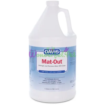 Спрей против колтунов для собак и котов Davis Mat-Out ДЭВИС МЭТ-АУТ 3.8 л
