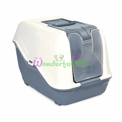 Туалет-бокс MPS 2 NETTA Close Dark BLUE scoop filter 54x39x40 см