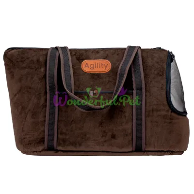Мягкая переноска Agility Bag Brown 51x27 см