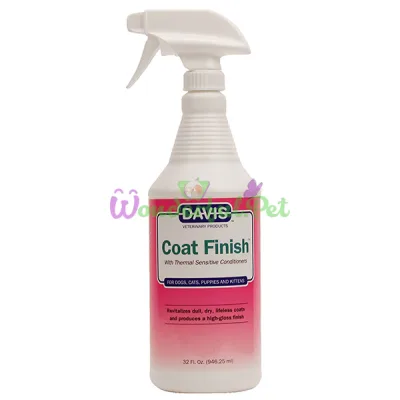 Средство для восстановления шерсти у собак и котов Davis Coat Finish ДЭВИС КОУТ ФИНИШ 50 мл