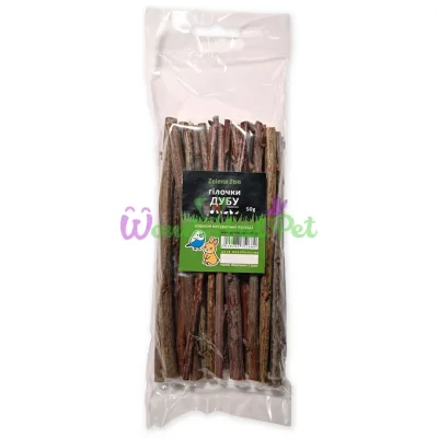 Zelena Zoo Red Oak Twigs Treat 50 g