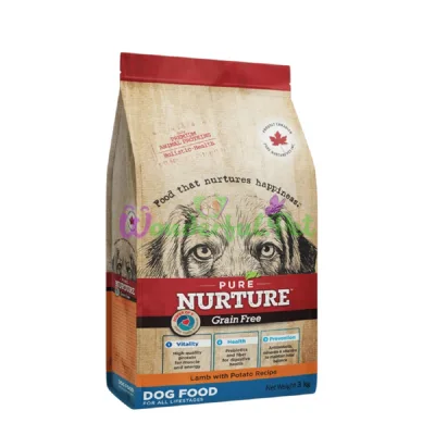 Сухой корм PURE NURTURE Dog Grain Free All Lifestages Lamb Potato Recipe 3 кг