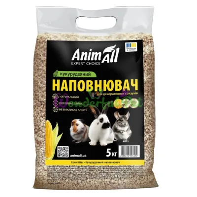Наполнитель кукурузный Animall дробленный 5 кг