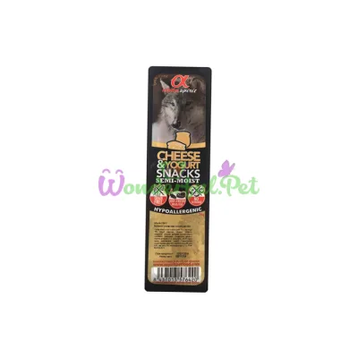 ΠΠΎΠ»ΡΠ²Π»Π°ΠΆΠ½ΠΎΠ΅ Π»Π°ΠΊΠΎΠΌΡΡΠ²ΠΎ Alpha Spirit Snacks Cheese Yogurt 35 Π³