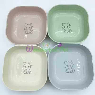 Mult Cats Bowl Random Color 14.5 cm
