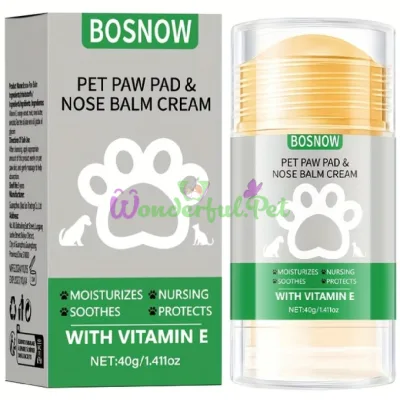 Бальзам для лап и носа Bosnow Paw Nose Balm Cream Vit E 40 г