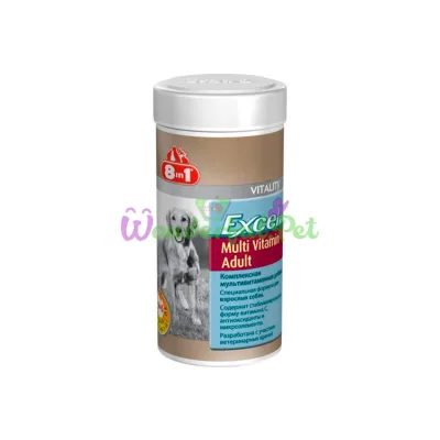 Витамины 8in1 Excel Multi Vitamin Adult для взрослых собак 70