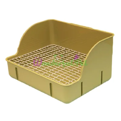 Pet Toilet Green Steel Litter Tray 29x22x15.5 cm