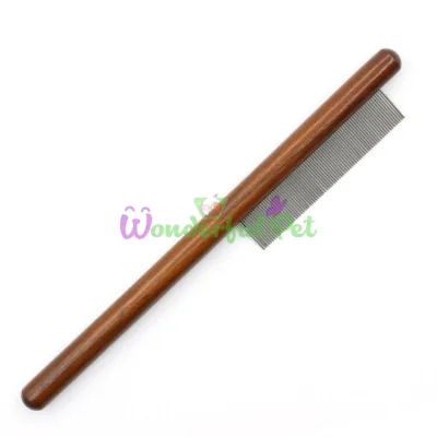 Гребінець Luyi Brush Dense дерев'яна ручка 2.1x20 см