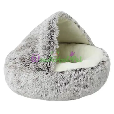 Лежанка Pet Bed 2in1 Blankets Grey 60 см
