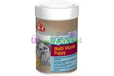 8in1 Excel Multi Vit-Puppy Vitamins for Puppies 100 tabs