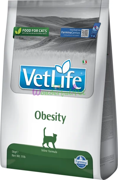 Сухой корм Farmina Vet Life Cat Obesity 5 кг