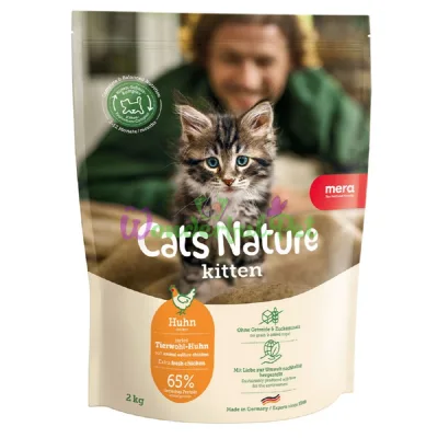 MERA Cats Nature Kitten Chicken Dry Food 2 kg