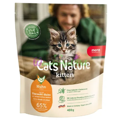 Сухой корм MERA Cats Nature Kitten Chicken 400 г
